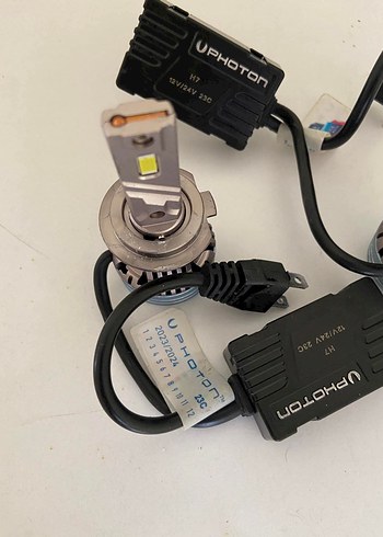 UPHOTON Ultimate H7LED Beyaz Araba Farı Ampulü - Görsel 3