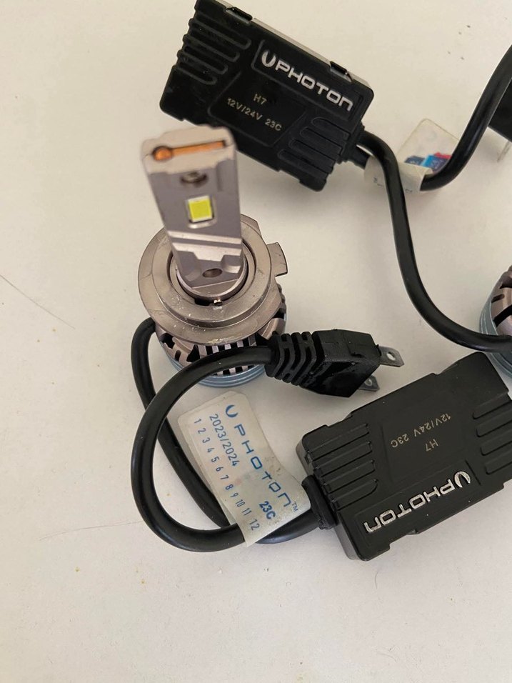 UPHOTON Ultimate H7LED Beyaz Araba Farı Ampulü - Görsel 3