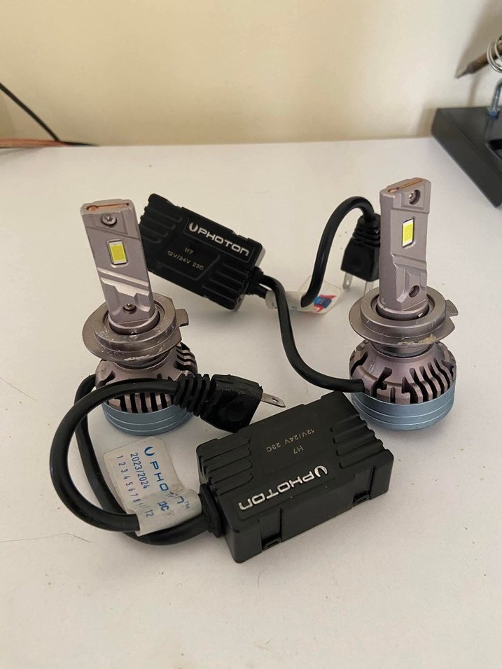 UPHOTON Ultimate H7LED Beyaz Araba Farı Ampulü - Görsel 2