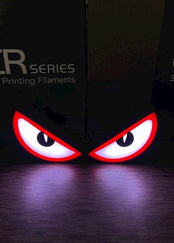 Led ışık Şeytan gözler - Görsel 2