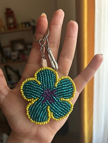 Boncuklu Anahtarlık Charm