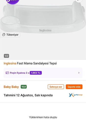Beden gri Renk inglesina Bebek Mama Sandalyesi ve tepsisi