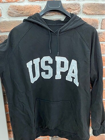 Unisex kapşonlu sweatshirt