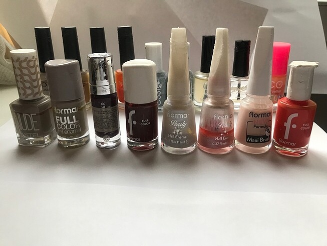 Flormar Farklı Renkte Oje