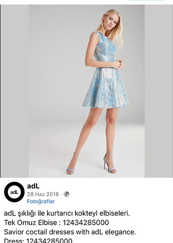 Bohem Tarzı tek omuz  kısa Abiye Elbise - Görsel 5