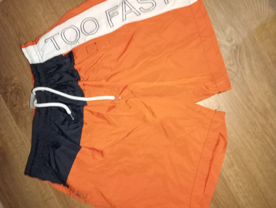 Turuncu  Erkek Deniz Şort - Görsel 5