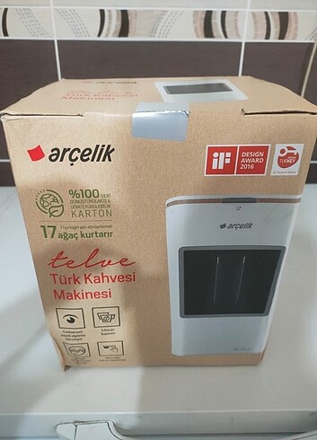 Arçelik K 3300 Mini Telve Türk Kahve Makinesi Sıfır Kutusunda