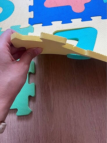  Beden Rakamlı puzzle oyun matı