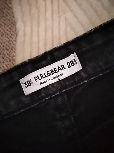 28 Beden Yüksek bel kot pantalon