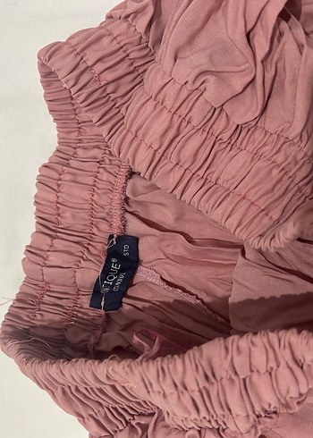 Pembe Bohem Uzun Keten Etek - Görsel 3