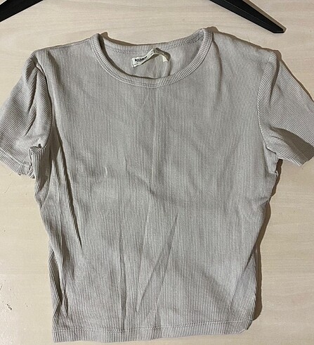 Pull and Bear Pull bear kum rengi tişört
