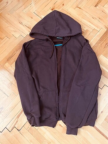 Bershka Fermuarlı sweatshirt hırka