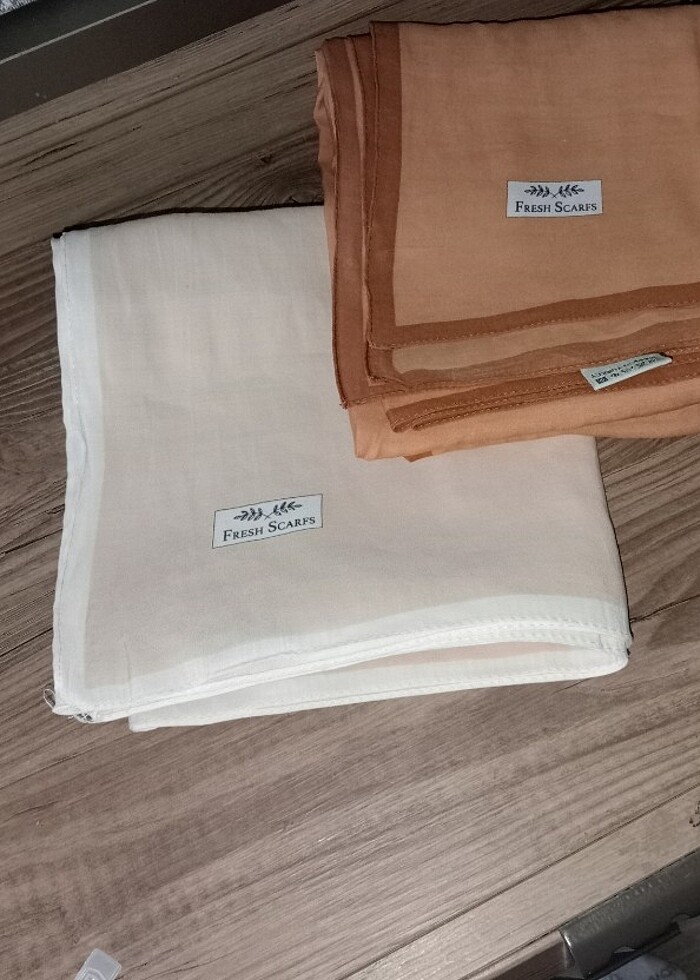 Pamuk ipek eşarp - Görsel 2