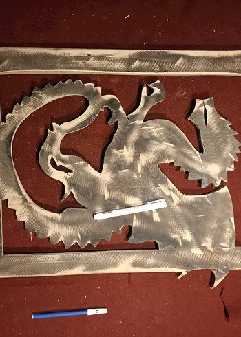 Kahverengi Ahşap Ejderha Figür - Görsel 8