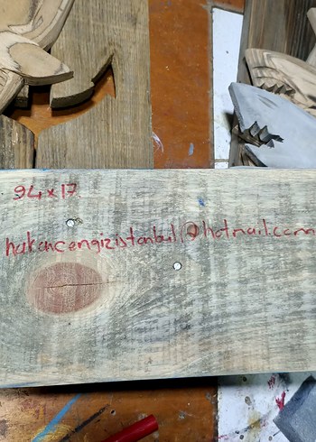 Ahşap Eski Boya Sanat Panosu - Görsel 6