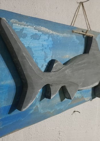 Gri Köpekbalığı Duvar Süsü - Görsel 3