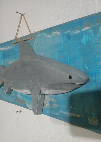 Gri Köpekbalığı Duvar Süsü - Görsel 4