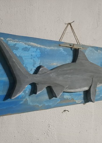 Gri Köpekbalığı Duvar Süsü - Görsel 2