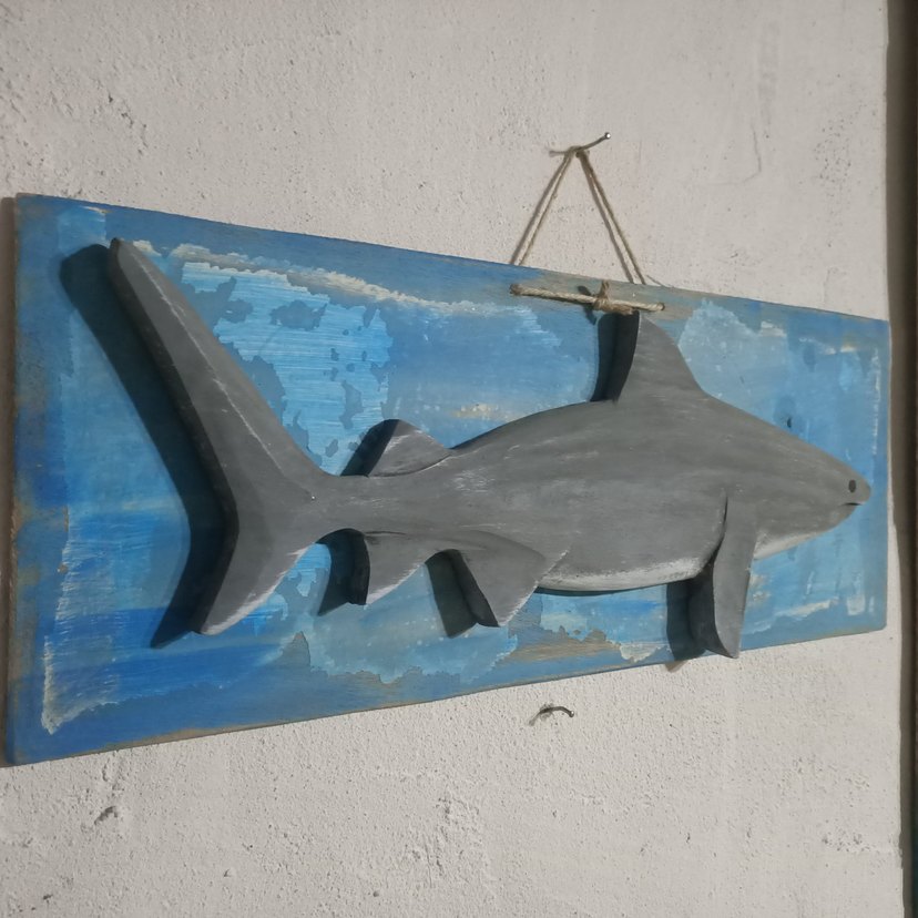Gri Köpekbalığı Duvar Süsü - Görsel 2