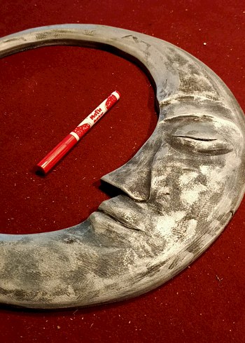 Gümüş renkli aydede figürü - Görsel 5