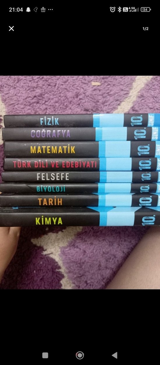 10. ve 11. Sınıf Üniversite Hazırlık Kitapları - Görsel 2