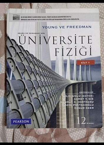 YOUNG ve FREEDMAN ÜNİVERSİTE FİZİĞİ cilt1 