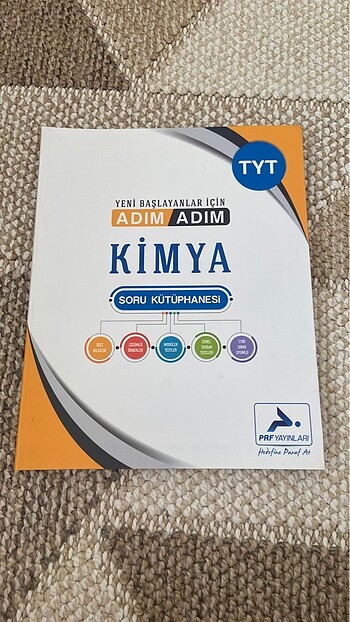 paraf yayınları tyt kimya test kitabı