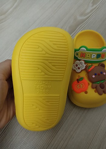 Sarı Renkli Çocuk Terlik - Görsel 2