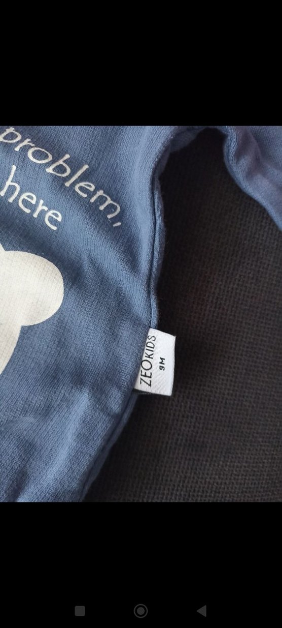 Mavi Baskılı Erkek Bebek Takımı - Görsel 3