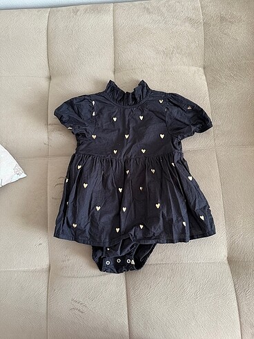 H&M Siyah Kalpli Elbise