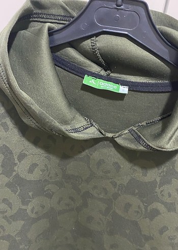 Diğer Düğmeli Kamuflaj Desenli Erkek Sweatshirt