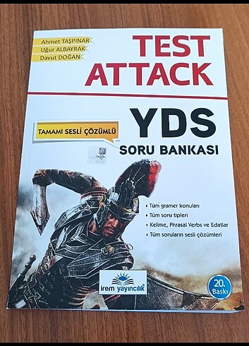 Yds soru bankası test attack 