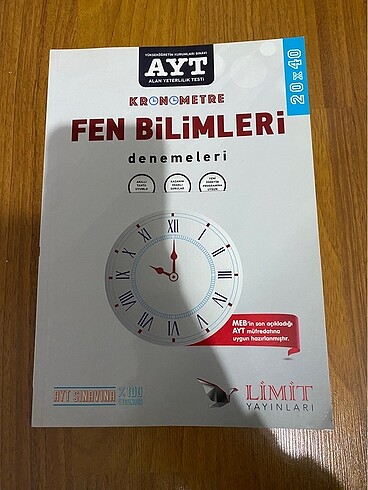 Fen bilimleri deneme limit yayınları