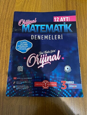 Orijinal matematik deneme