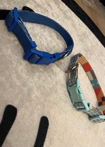 Renkli ve Ayarlanabilir 2 Köpek Tasması - Görsel 3