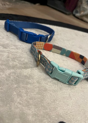 Renkli ve Ayarlanabilir 2 Köpek Tasması - Görsel 2