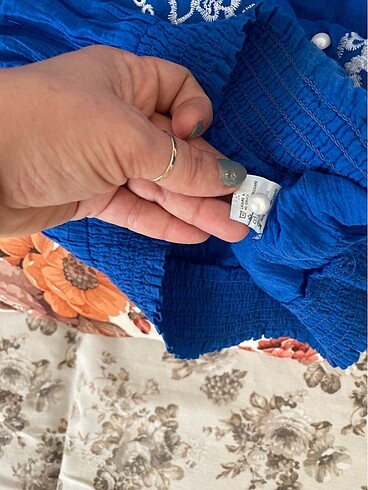 xxl Beden Müslüm kumaşi bluz yazlık yeni kullanmamış