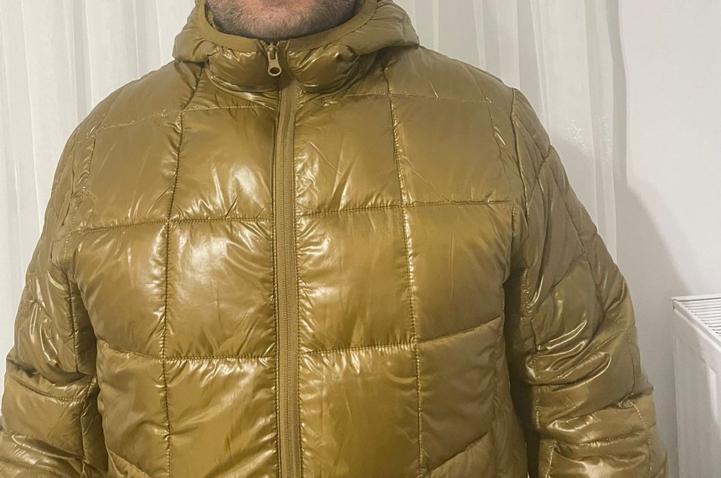 Parlak  Fermuarlı H&M Kışlık Mont - Görsel 2