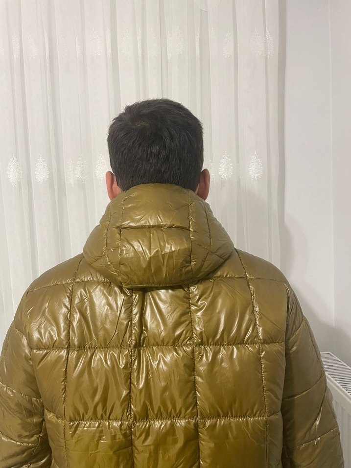 Parlak  Fermuarlı H&M Kışlık Mont - Görsel 3