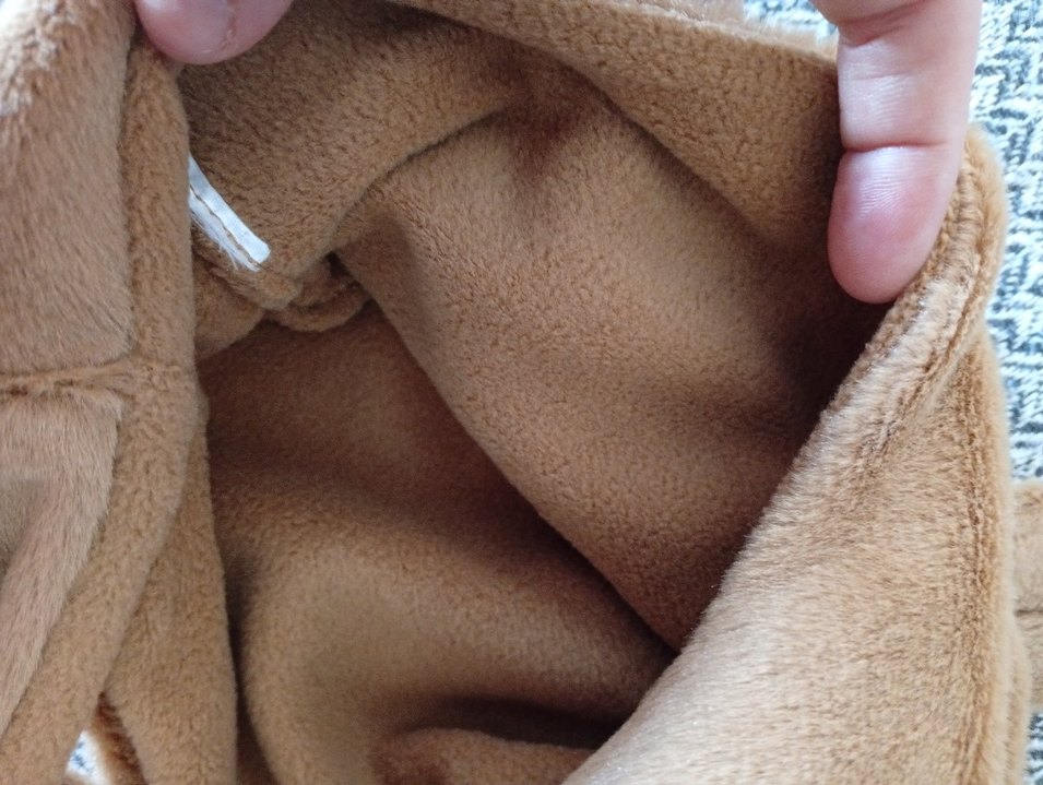 Nakışlı Kahverengi Bebek şapkası - Görsel 2