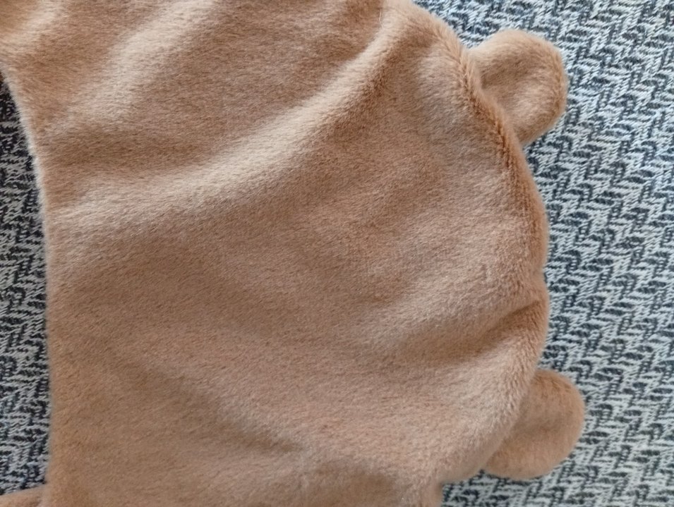 Nakışlı Kahverengi Bebek şapkası - Görsel 4