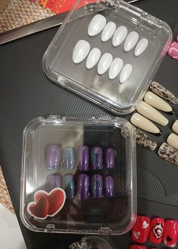 Çok Renkli Tırnak Süslemeleri Seti - Görsel 4