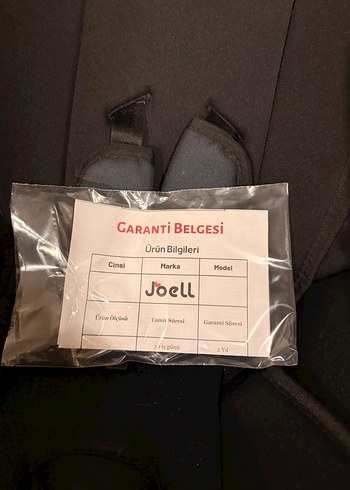 Joell Siyah Bebek Arabası - Görsel 4