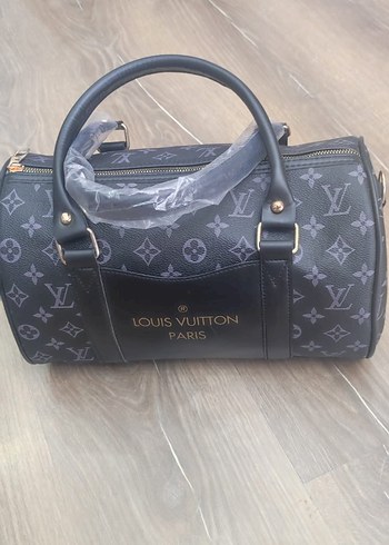 Louis Vuitton Kahverengi Baskılı Deri Kadın Çanta