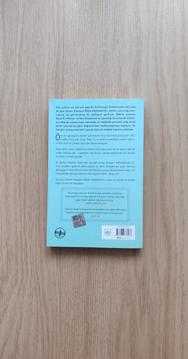 Ve İşte Zaman Savaşını Böyle Kaybedersin - Amal El-Mohtar - Görsel 2