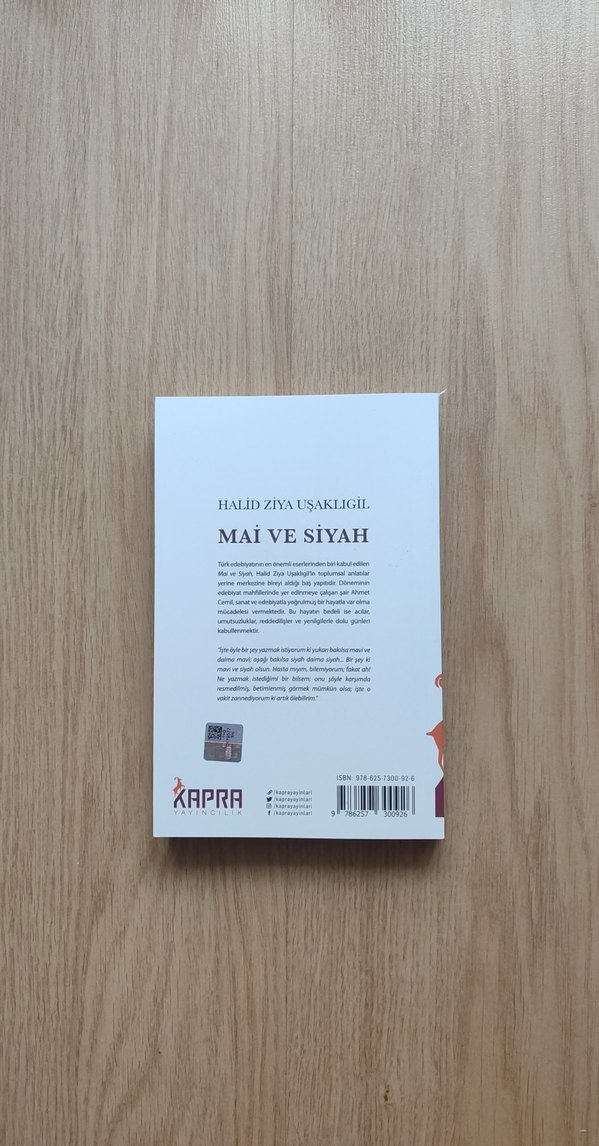 Mai ve Siyah - Halid Ziya Uşaklıgil - Görsel 2