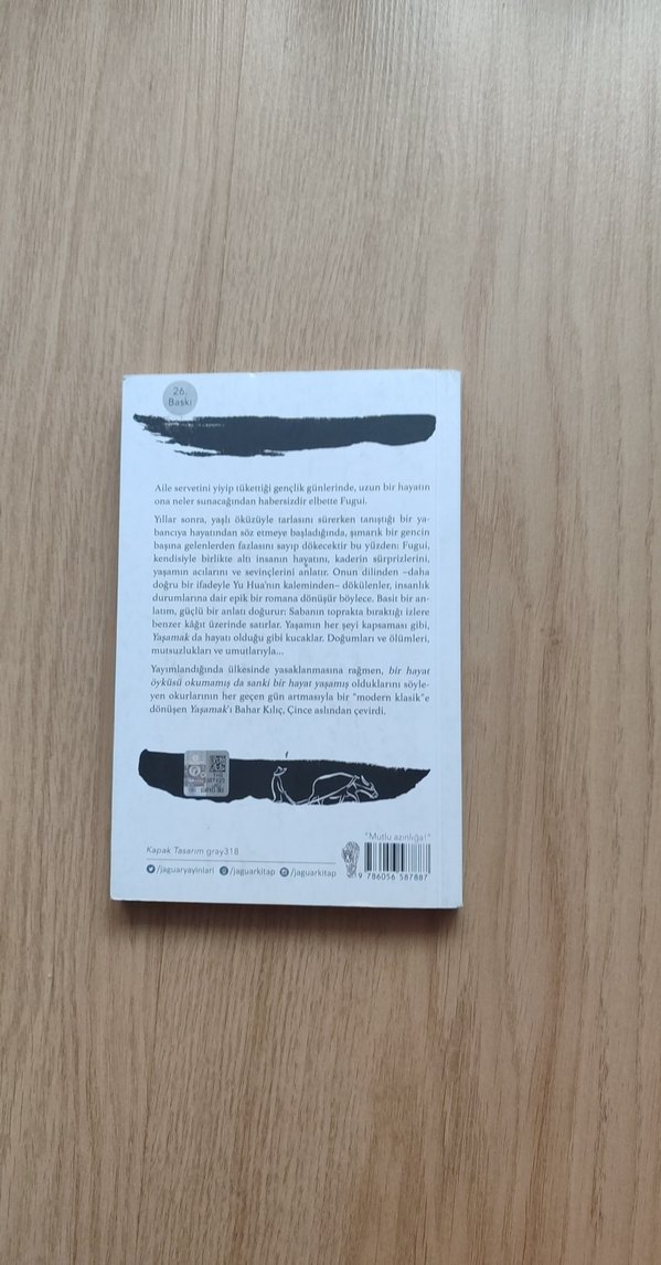 Yaşamak - Yu Hua - Görsel 2