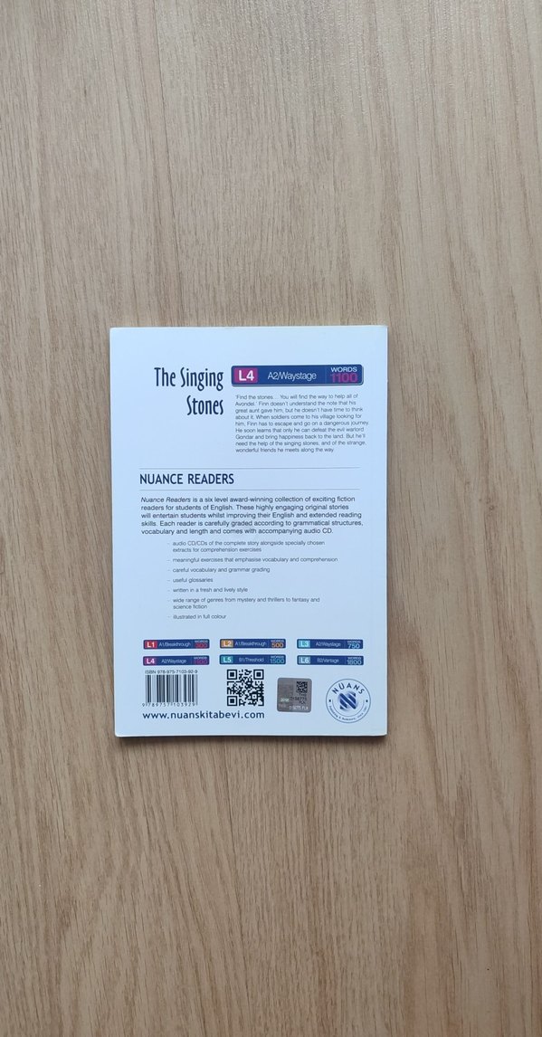 The Singing Stones A2 İngilizce kitap - Görsel 2