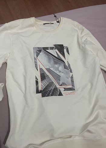 Pierre Cardin Koleksiyonlu Beyaz Tişört M