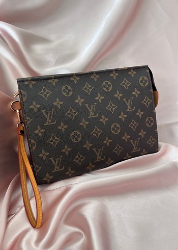 Clutch Klasik Kahverengi Deri Kadın Portföy Çanta